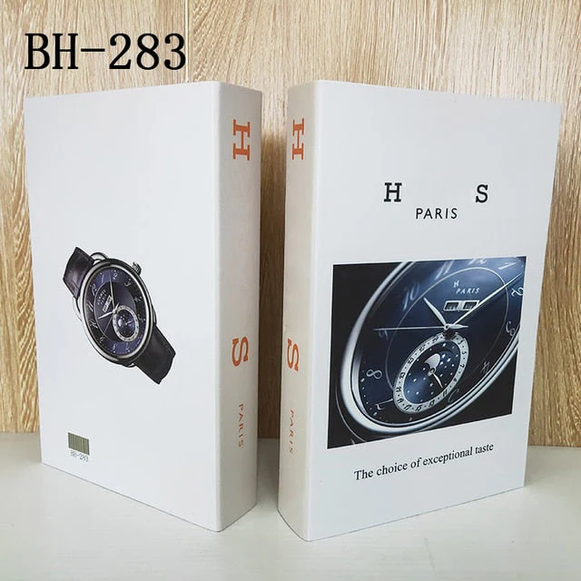 HULIANFU Ins Fashion Fake Books for Decoration Home Decor Coffee Table Book Simulation Prop Book Model Hotel Room Unopenable Box Book - Deanwangkt