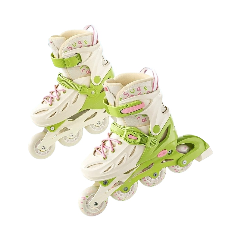 Adjustable Kids Inline Skates, Fresh Green