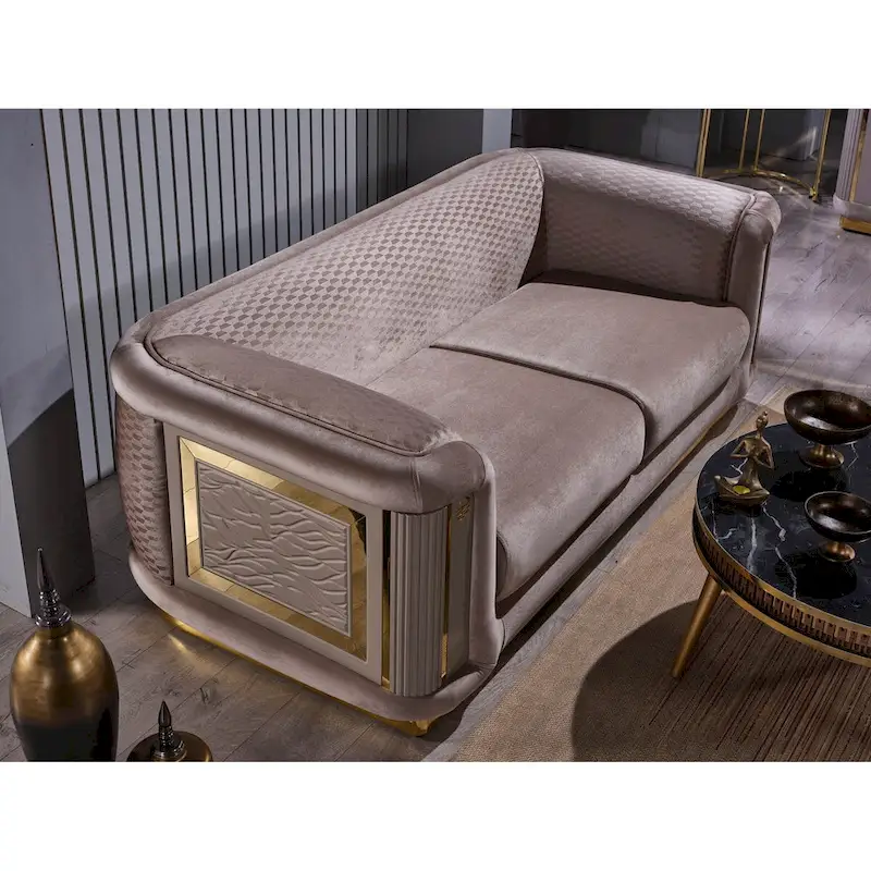 Ellie 2-piece Living room Set Pillow Back