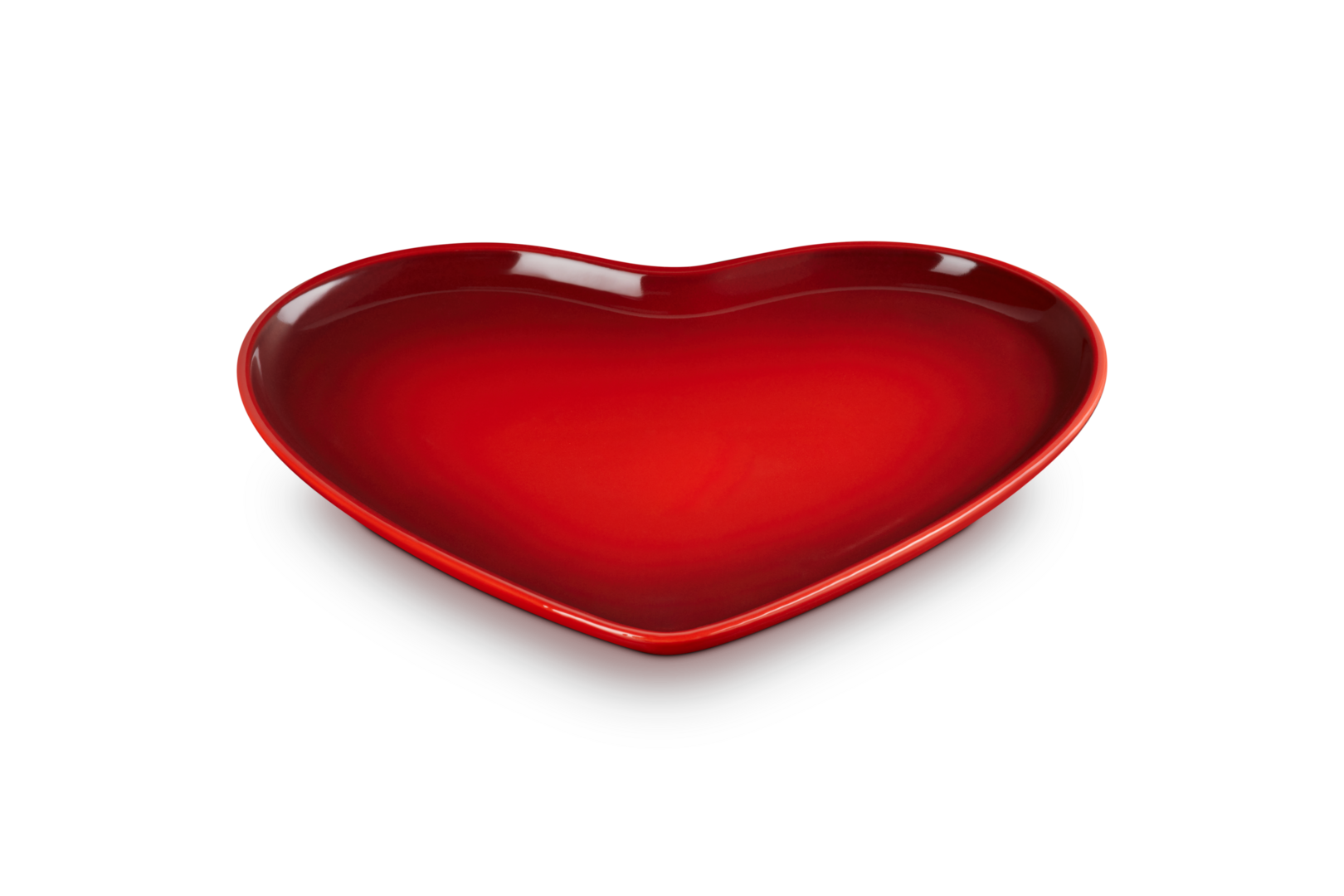 Stoneware Heart Serving Platter