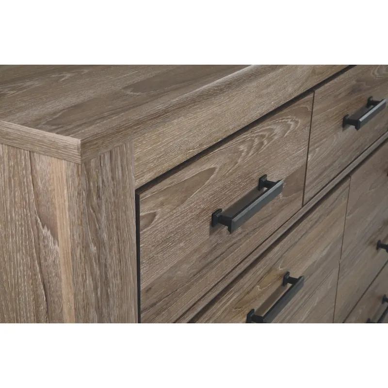 Zelen Warm Gray Dresser
