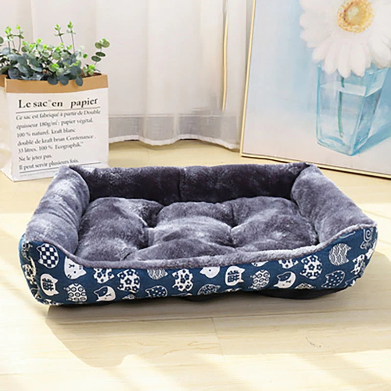 HULIANFU Pet Dog Bed Sofa Mats Pet Products Coussin Chien Animals Accessories Dogs Basket Supplies For Large Medium Small House Cat Bed - Deanwangkt