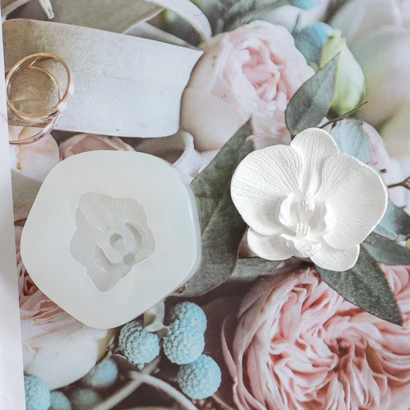 HULIANFU New Rose Shape Silicone 3D Soap Mold Fondant Cake Mold Cupcake Jelly Candle Candy Chocolate Decoration Baking Tool Moulds - Deanwangkt
