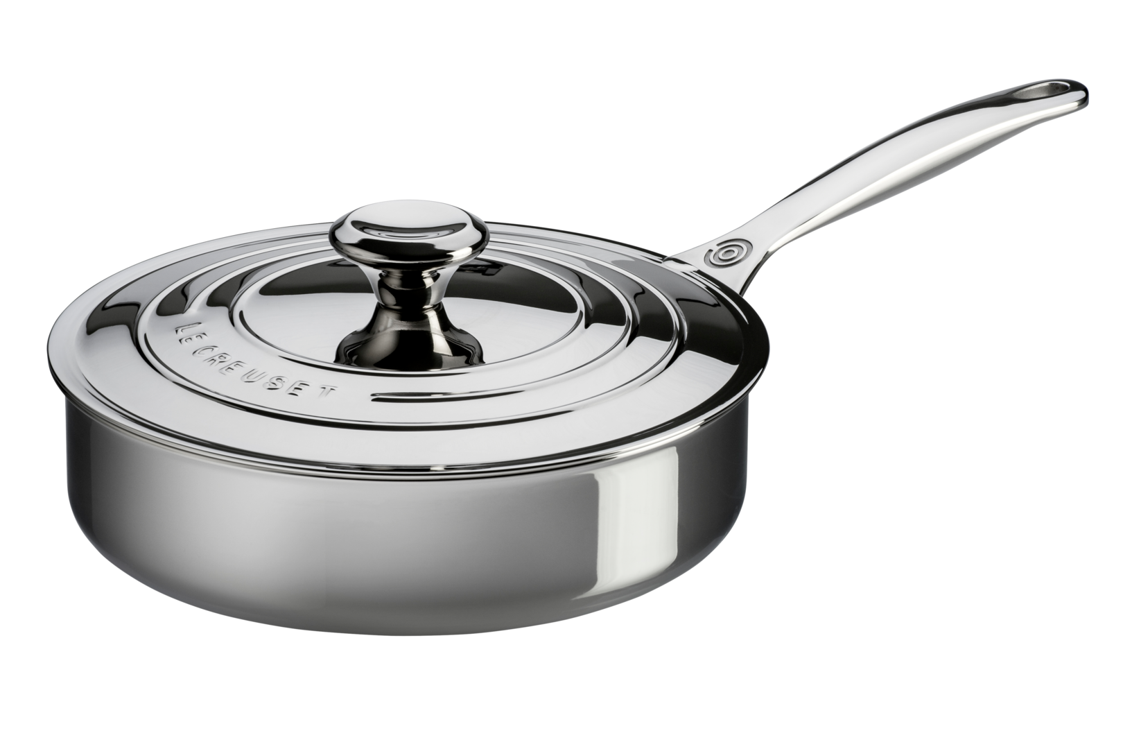 Signature Stainless Steel Sauté Pan with Lid