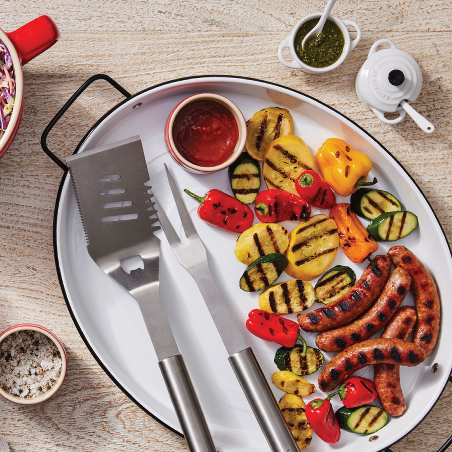 Everyday Enamelware Oval Tray