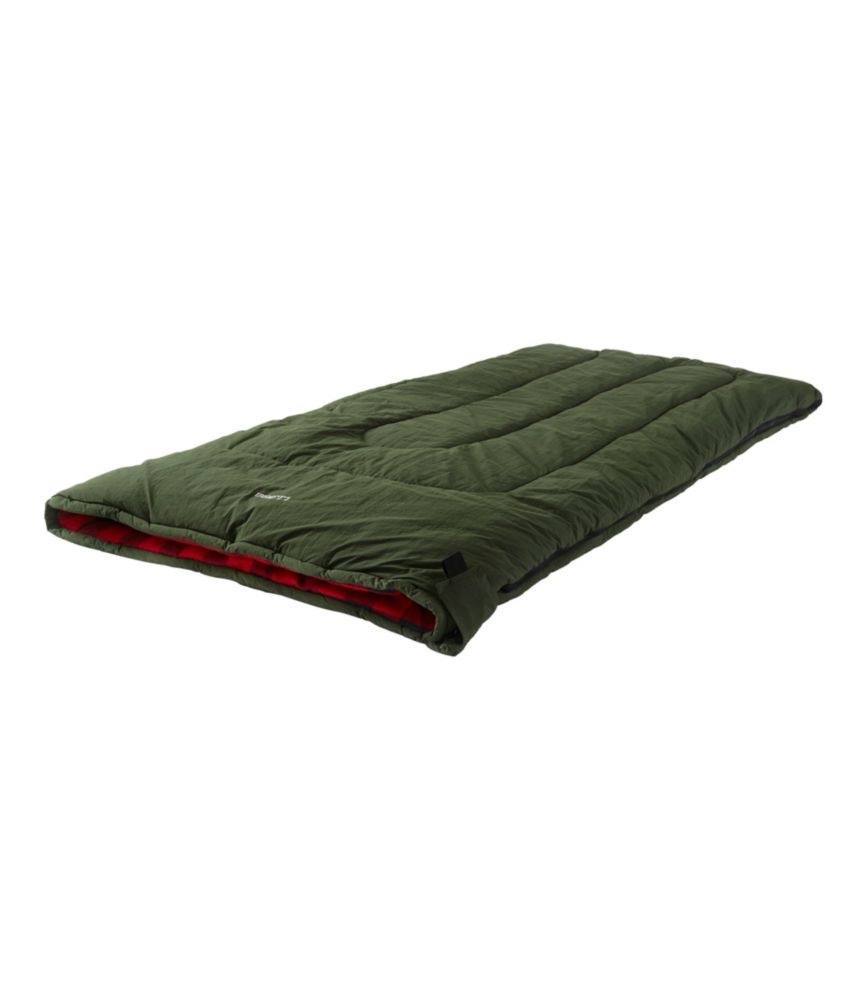 L.L.Bean Flannel Lined Camp Sleeping Bag, 40��
