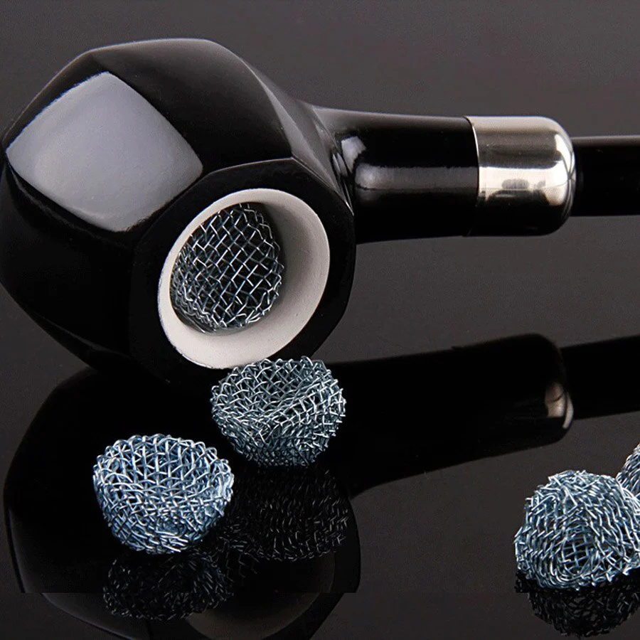 HULIANFU Lots 10pcs Tobacco pipe network of fire pipe filter pipe accessories special tools Smoking Pipe Clean Accessory Cleaner Tools - Deanwangkt