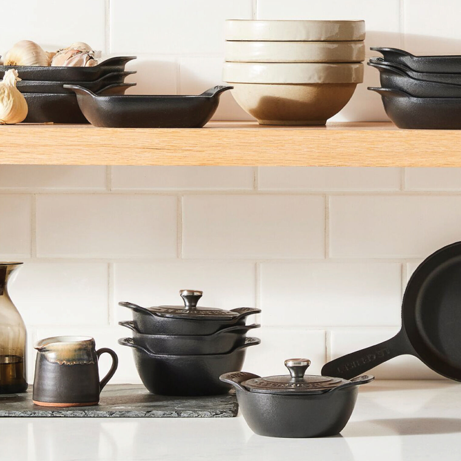 Gourmand Collection Cocotte with Lid, Set of 4