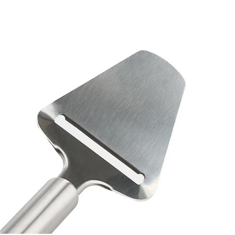 HULIANFU Silver Stainless Steel Cheese Peeler Cheese Slicer Cutter Butter Slice Cutting Knife Kitchen Cooking Cheese Tools - Deanwangkt