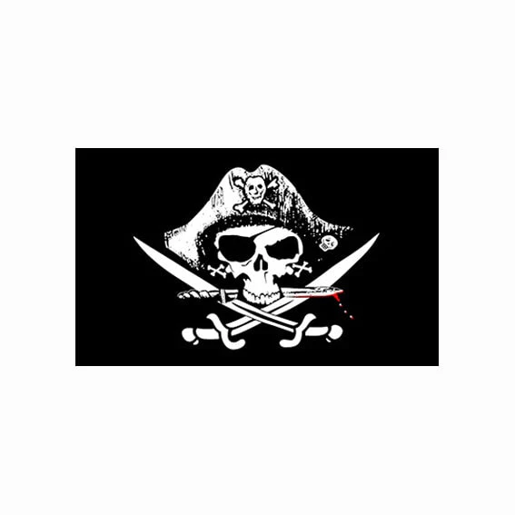 HULIANFU   Yehoy hangiing 90x150cm Skull and Cross Crossbones Sabres Swords Jolly Roger pirate Dead Man  Chest Flags - Deanwangkt
