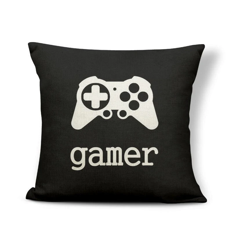 HULIANFU Super Hot Game Fans Video Gamepads Cushion Cases Retro Games Decorative Pillows Case Livingroom Sofa Couch Bed Car Throw Pillows - Deanwangkt