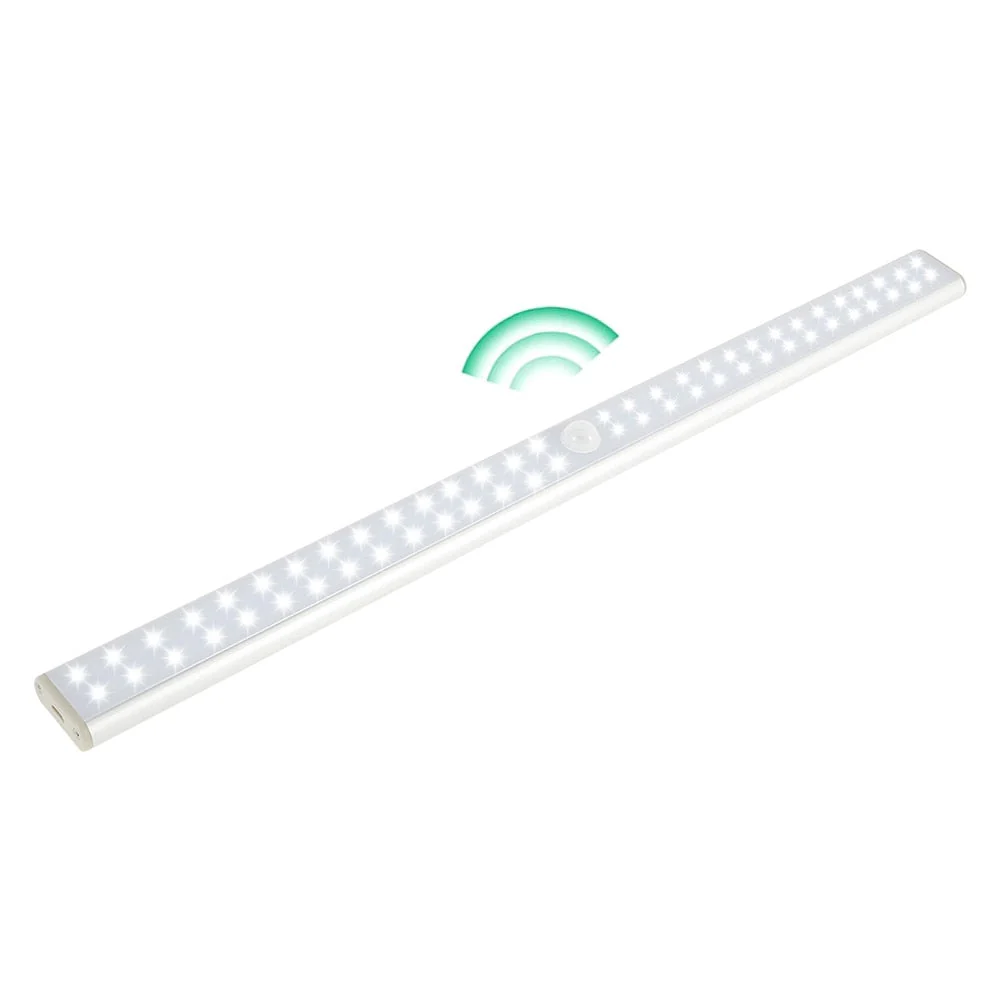 HULIANFU Ultra-Thin Closet Ligh Lights 24/40/60 LED Motion Sensor Light Cupboard Wardrobe Night Lamp Kitchen Bedroom Cabinet led lights - Deanwangkt