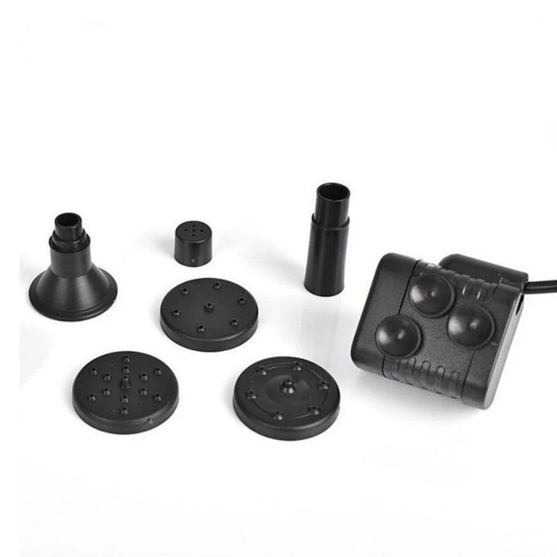 HULIANFU Solar garden fountain pump, solar garden fountain waterfall, solar outdoor bird bath running water fountain - Deanwangkt