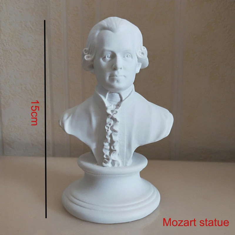 HULIANFU W&G Nordic Vase Home Decor Vase Creative Human Head Portrait Flower Vases Room Decoration Resin David Flower Vase Room Decor - Deanwangkt