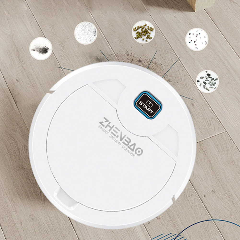HULIANFU Robot Vacuum Intelligent Multiple Cleaning Modes Vacuum For Pet Hairs Hard Floor Carpet With UV Lamp Lazy Sweeper Vacuum Cleaner - Deanwangkt