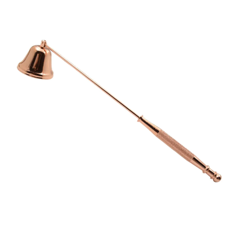HULIANFU Vintage Metal Bell Shape Candle Snuffer Long Handle Banquet Extinguisher Candle Extinguisher Candle Wedding Home Accessories - Deanwangkt