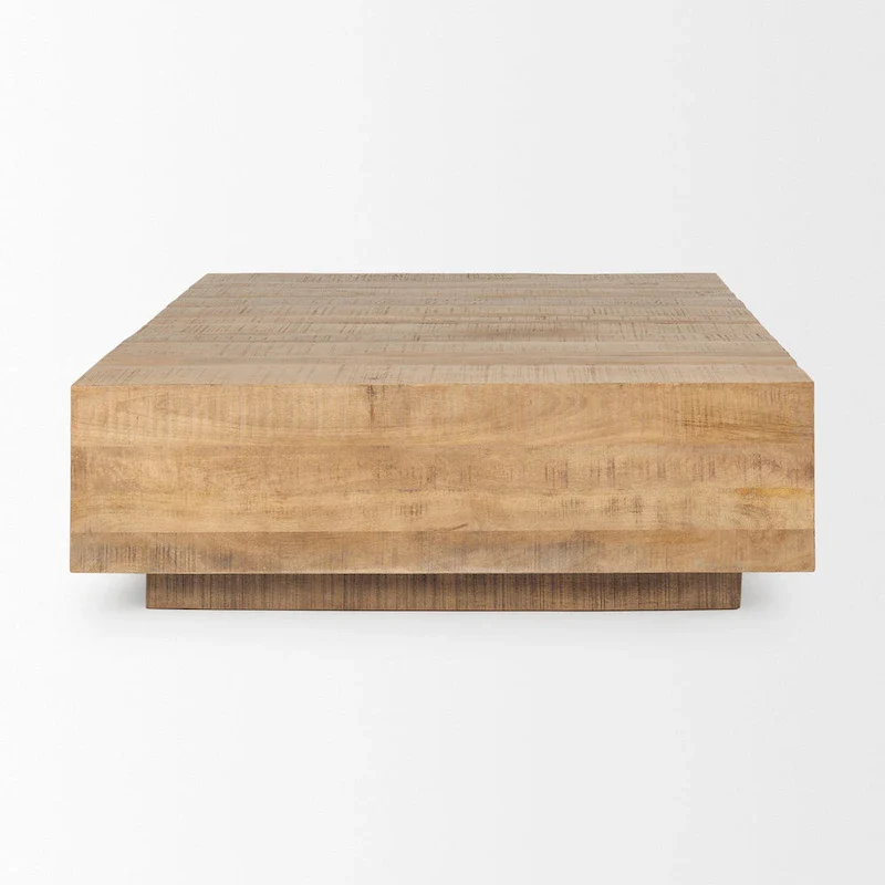 Hayden Solid Wood Square Floating Coffee Table
