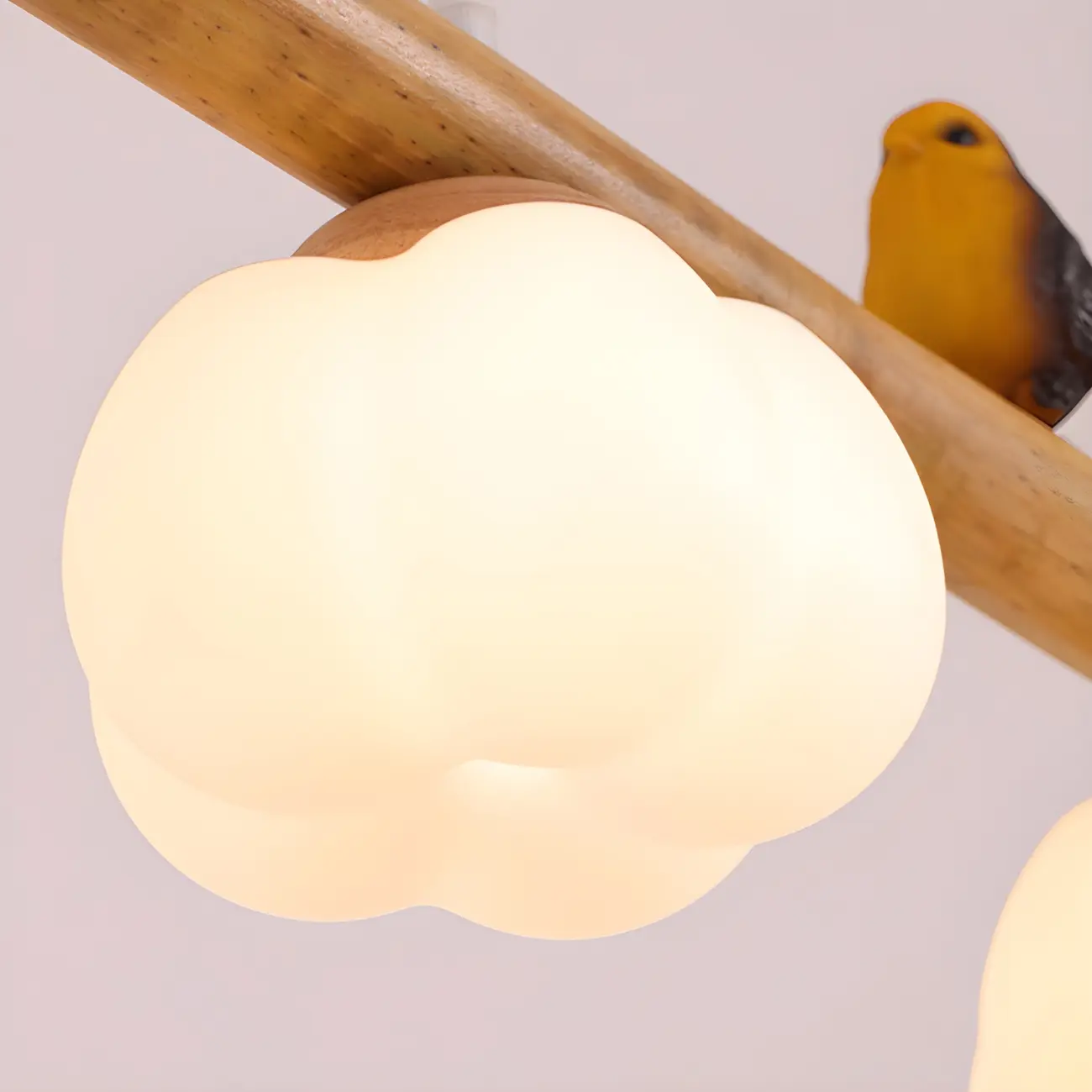 Adjustable Modern Bamboo Flower Island Pendant Light