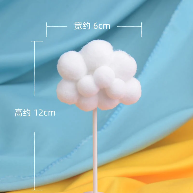 HULIANFU Soft Clay Number Balloon Cake Birthday Topper 1st Birthday Party Decorations Kids Baby Shower Girl  Happy Birthday Cake Topper - Deanwangkt