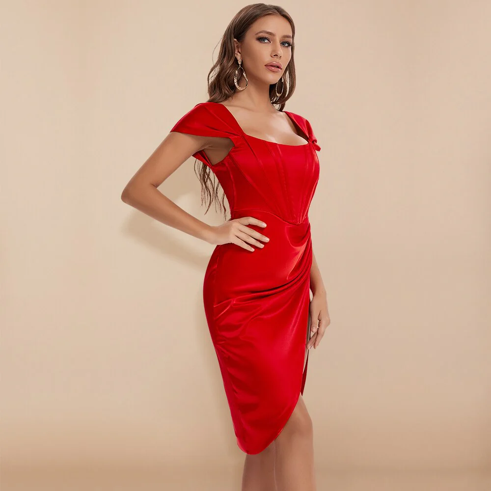 Summer New Arrival Sexy Long Bodycon Dresses Women Off Shoulder White Red White Dress Party Club - Deanwangkt