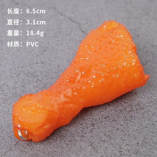 HULIANFU Simulation Fried Chicken Model Food Photo Prop Artificial Hamburger Fake French Fries Cake Funny Toys Fast Food Shop Display Dec - Deanwangkt