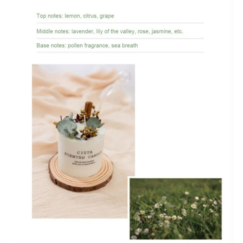 HULIANFU Soy Wax Fragrance Candles Romantic Pillar Candle Wedding Birthday Christmas Decoration Home Furnishing Scented Candle Hot Sale - Deanwangkt