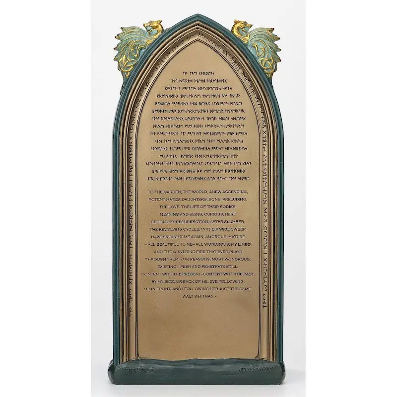 Veronese Design 10.63  H THE DRUID BY RUTH THOMPSON Multicolor Resin