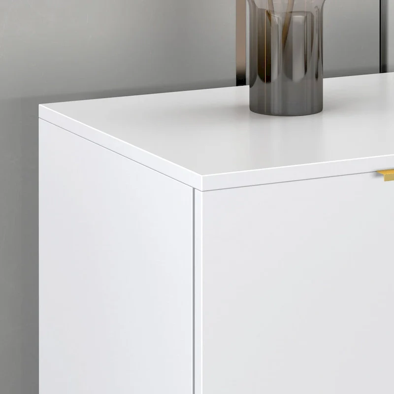 Timechee Buffet Sideboard Credenza Console with 3 Drawers