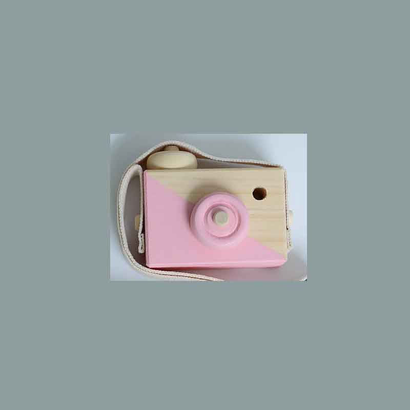 HULIANFU Nordic European Style Camera Toys Baby Kids Room Decor Furnishing Articles Child Christmas Birthday Wood Gifts - Deanwangkt