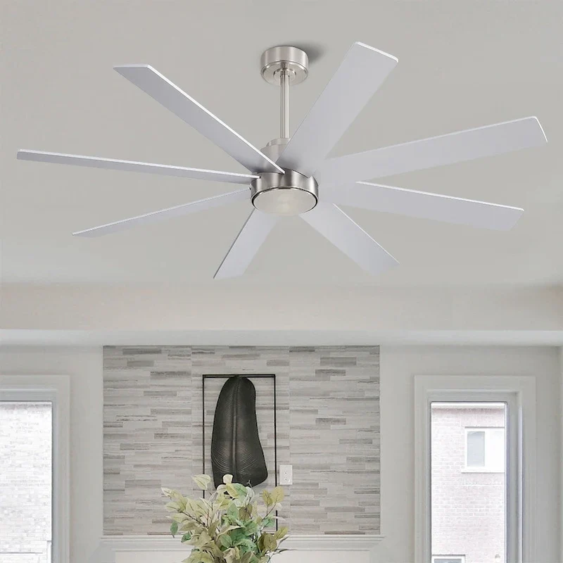MLiAN 72 in. 8-Plywood Blades Indoor Ceiling Fan With Remote...
