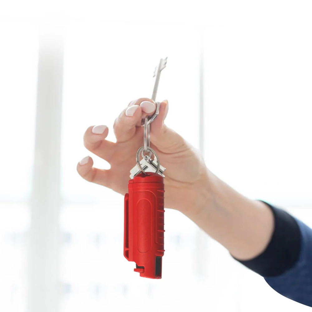 HULIANFU Portable Pepper Spray Tank Bottle Emergency Empty Box Spray Shell With Key Ring Keychain Self-defense Outdoor Camping Supplies - Deanwangkt