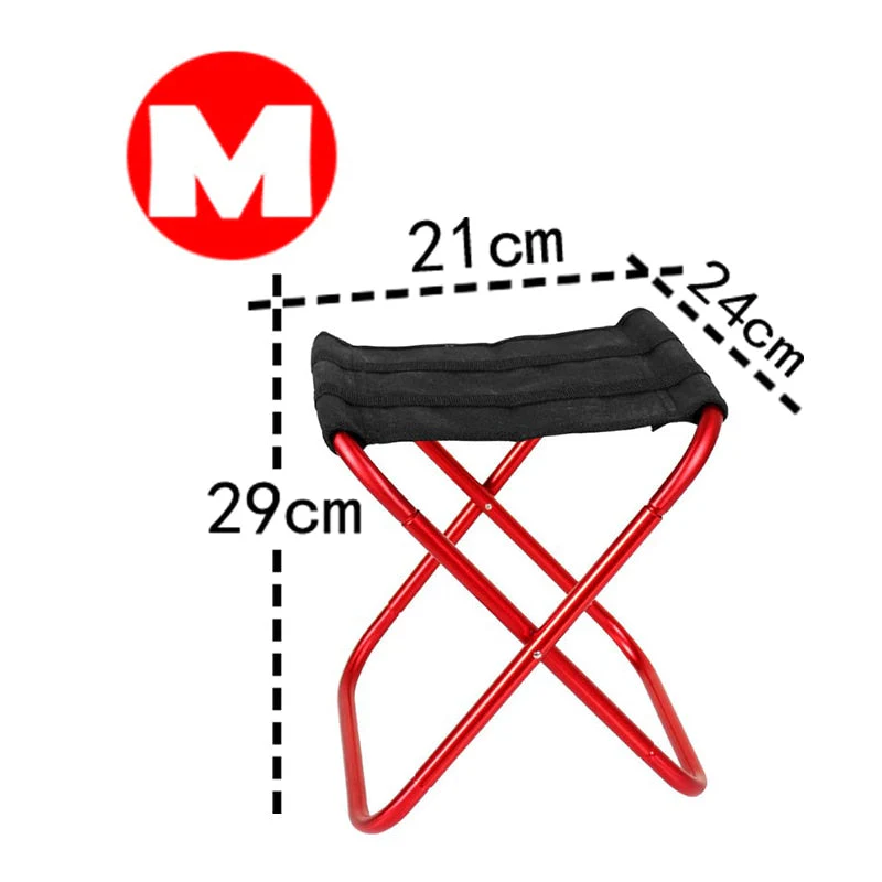 HULIANFU Ultralight Folding Chair Picnic Camping Chair Travel Foldable Aluminium Durable Portable Fishing Seat Outdoor Travel Furniture - Deanwangkt