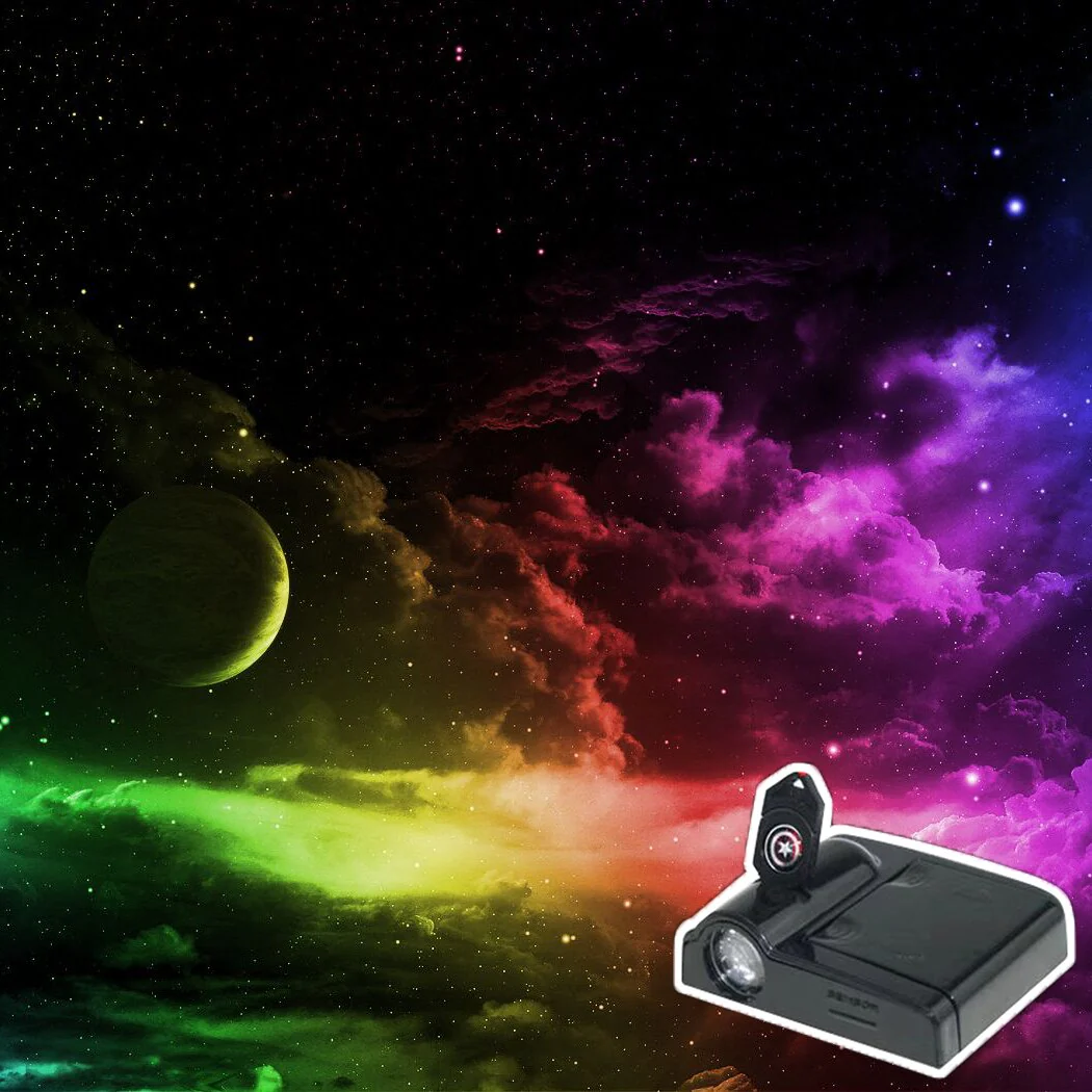 HULIANFU Planetary projection light with light film photo Earth sun Galaxy light projector novelty atmosphere light ins party photo props - Deanwangkt