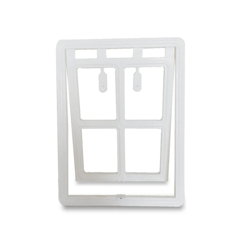 HULIANFU Pet Accessories Two Size Black Dog Gate Quiet Out and In Puppy Cats Door Easy To Install Light Weight Suitable for Large Pets - Deanwangkt