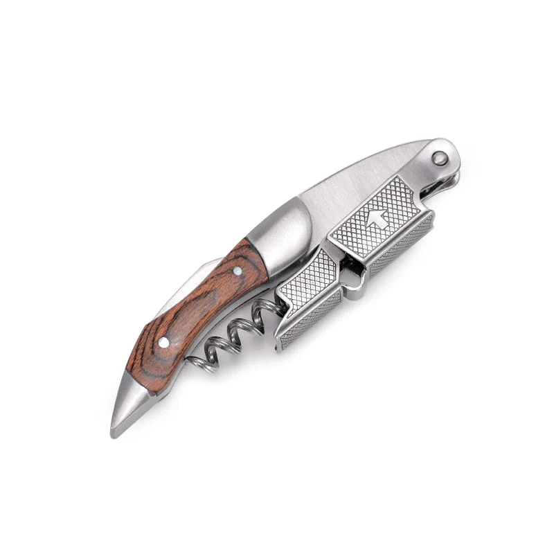 HULIANFU Wine Opener, Professional Waiters Corkscrew, PU Bag, Bottle Opener and Foil Cutter Gift for Wine Lovers - Deanwangkt