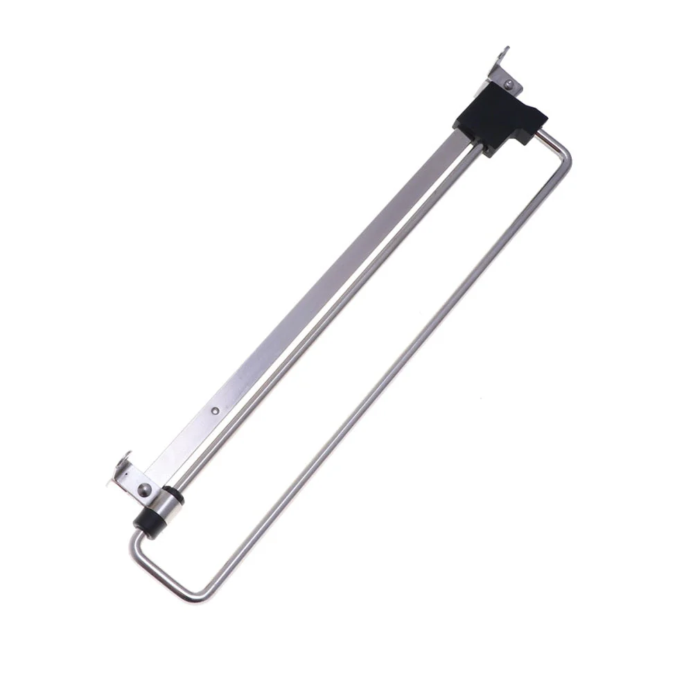 HULIANFU Stainless Steel Retractable Wardrobe Rail Clothes Hanger Towel Coat Racks Closet Rod (Simplified Type,Silver) - Deanwangkt