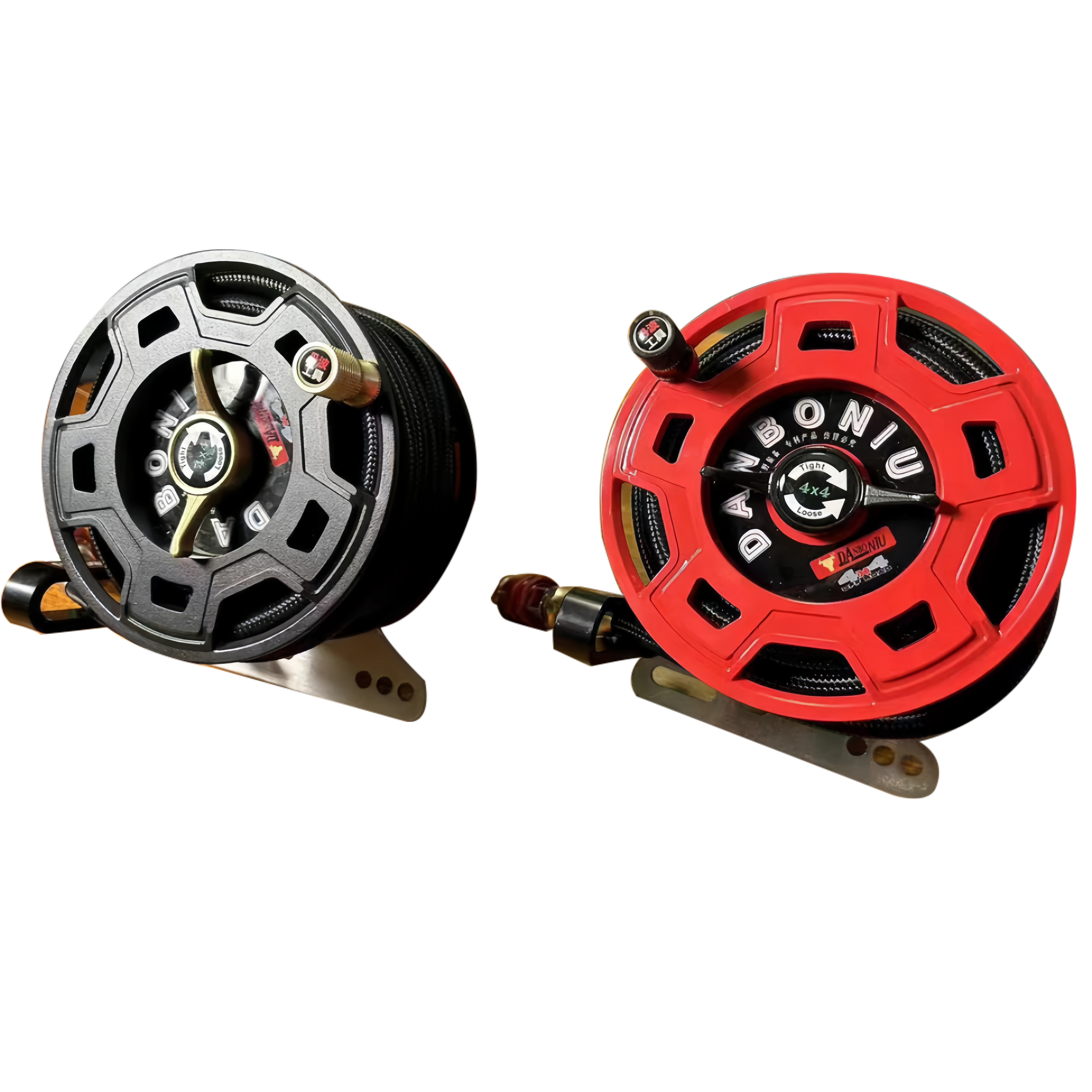 SEAPENG US Quality All-Terrain with Retract Air Pump Hose Reel