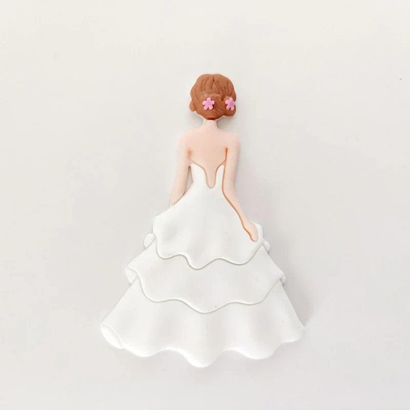 HULIANFU New Back Silk Gauze Skirt Happy Mothers Day Cake Topper Girl Birthday Cake Decoration Party Supplies Cake Decorating Tools - Deanwangkt