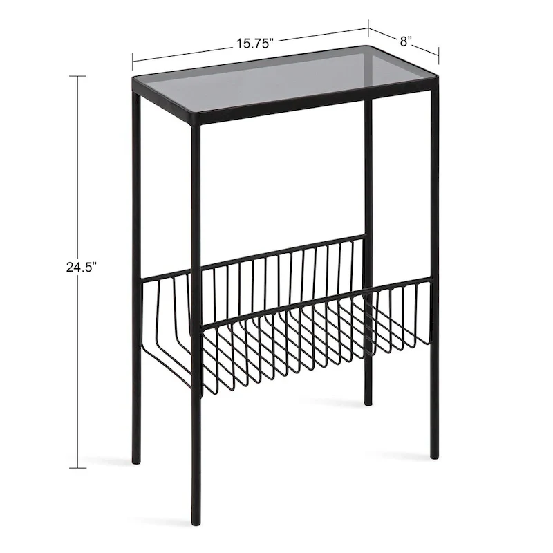 Kate and Laurel Trubey Modern Side Table
