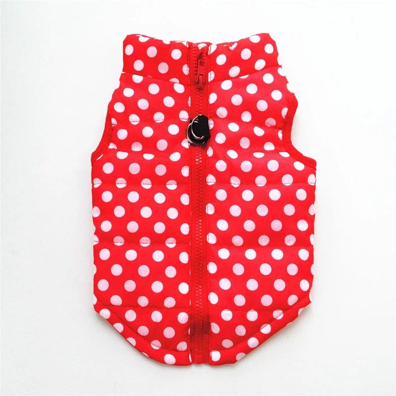 HULIANFU Winter Warm Pet Clothes For Small Dogs Windproof Pet Dog Coat Jacket Padded Clothing for Yorkie Chihuahua Puppy Cat Outfit Vest - Deanwangkt