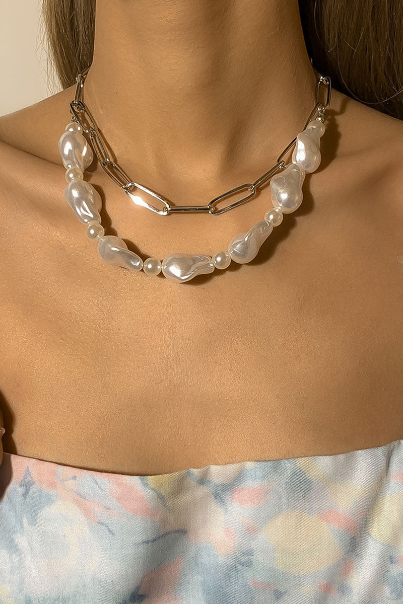 hulianfu Fashion  Simplicity Geometric Split Joint Necklaces - Deanwangkt