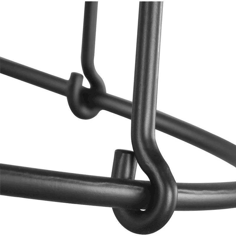 Chambers Collection One-Light Matte Black Farmhouse Pendant Light - 12.870  x 18.720  x 18.720