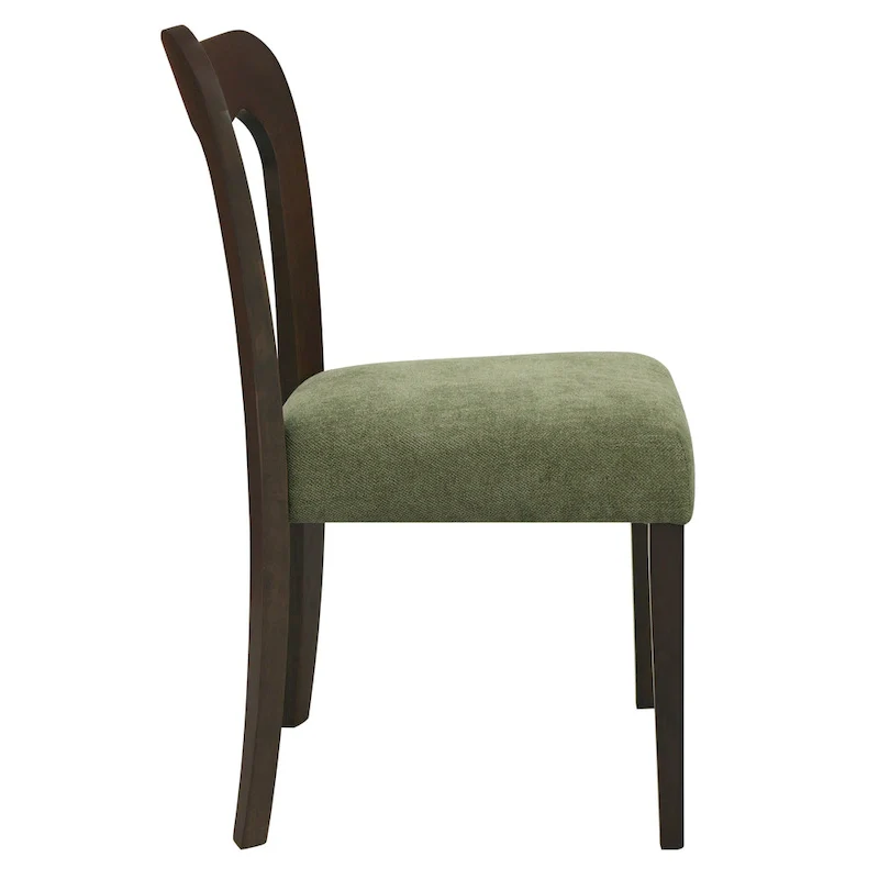 Christopher Knight Home - Ethan Modern Upholstered Dining Chair Set of 2 with Open-Back Design