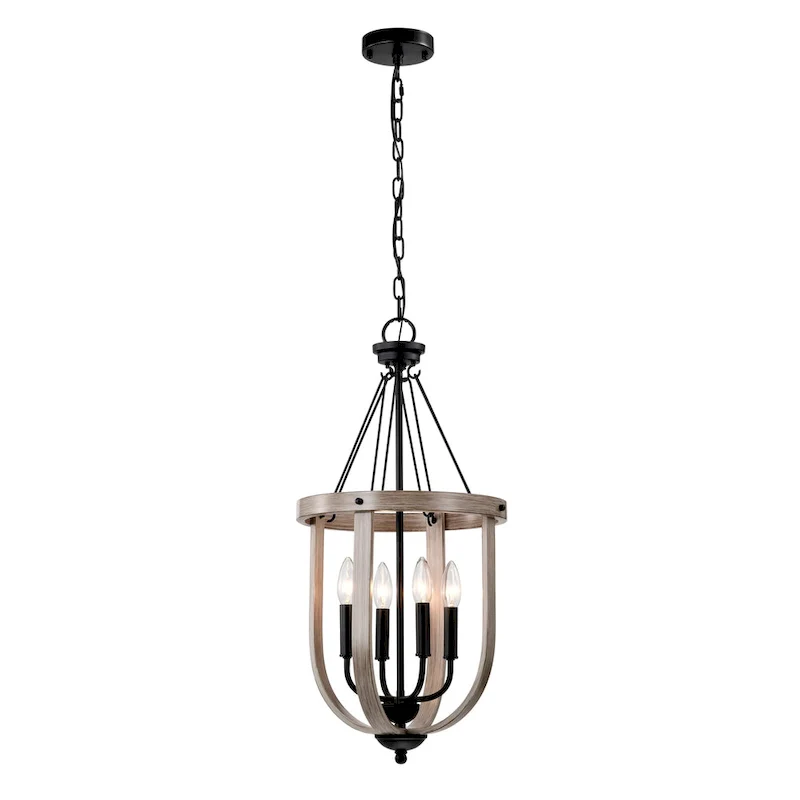 Giano 14 Inch Water Drop Shape Pendant with 4 Light