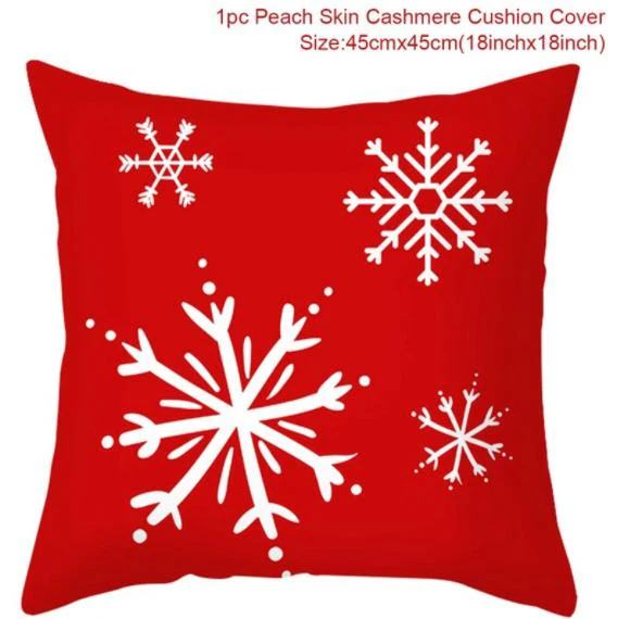 HULIANFU Santa pillowcase Happy New Year 2026  Xmas Gifts  Christmas Decor For Home Merry Christmas Ornament Navidad Natal Xmas Gifts - Deanwangkt