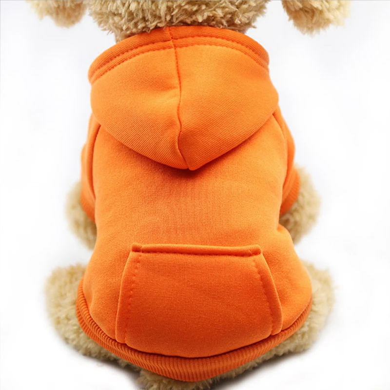 HULIANFU Pet Dog Clothes For Small Dogs Clothing Warm Clothing for Dogs Coat Puppy Outfit Pet Clothes for Large Dog Hoodies Chihuahua - Deanwangkt