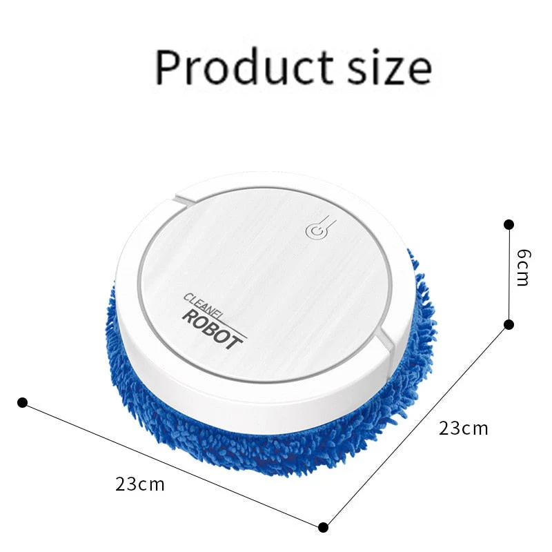 HULIANFU Intelligent Automatic Electric Mopping Robot Household Wet and Dry Mopping USB Charging Home Cleaner Robot - Deanwangkt
