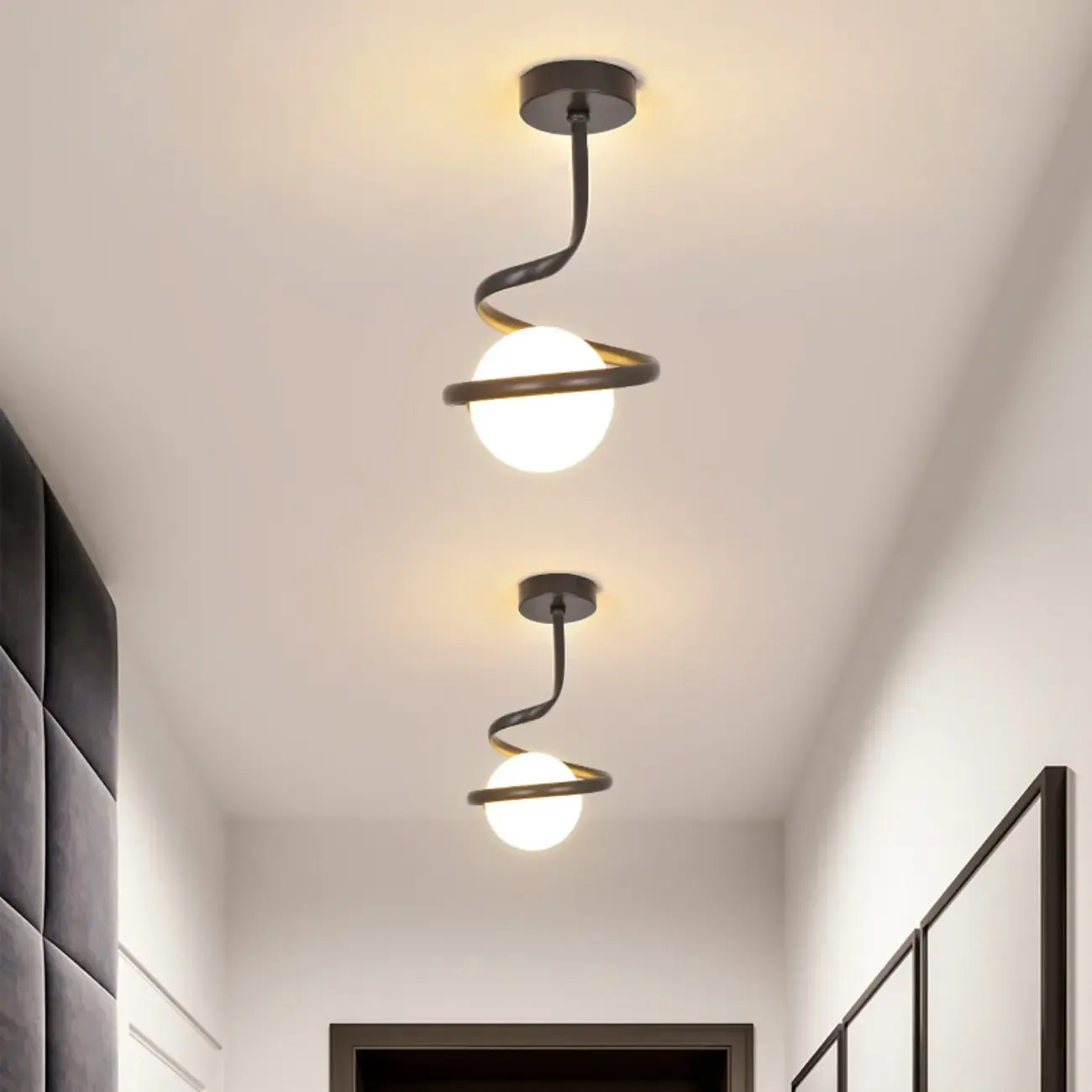 Creative Mini LED Ceiling Lamp for Living Room Elegance