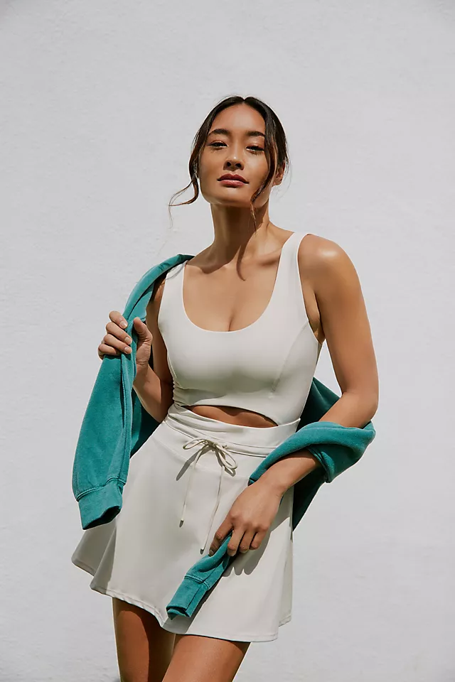 LSPACE Patterson Cutout Dress CREAM