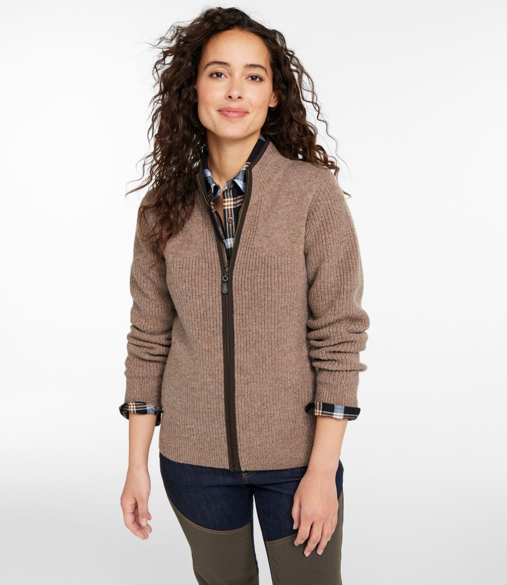 Women's Waterfowl Sweater, Full-Zip